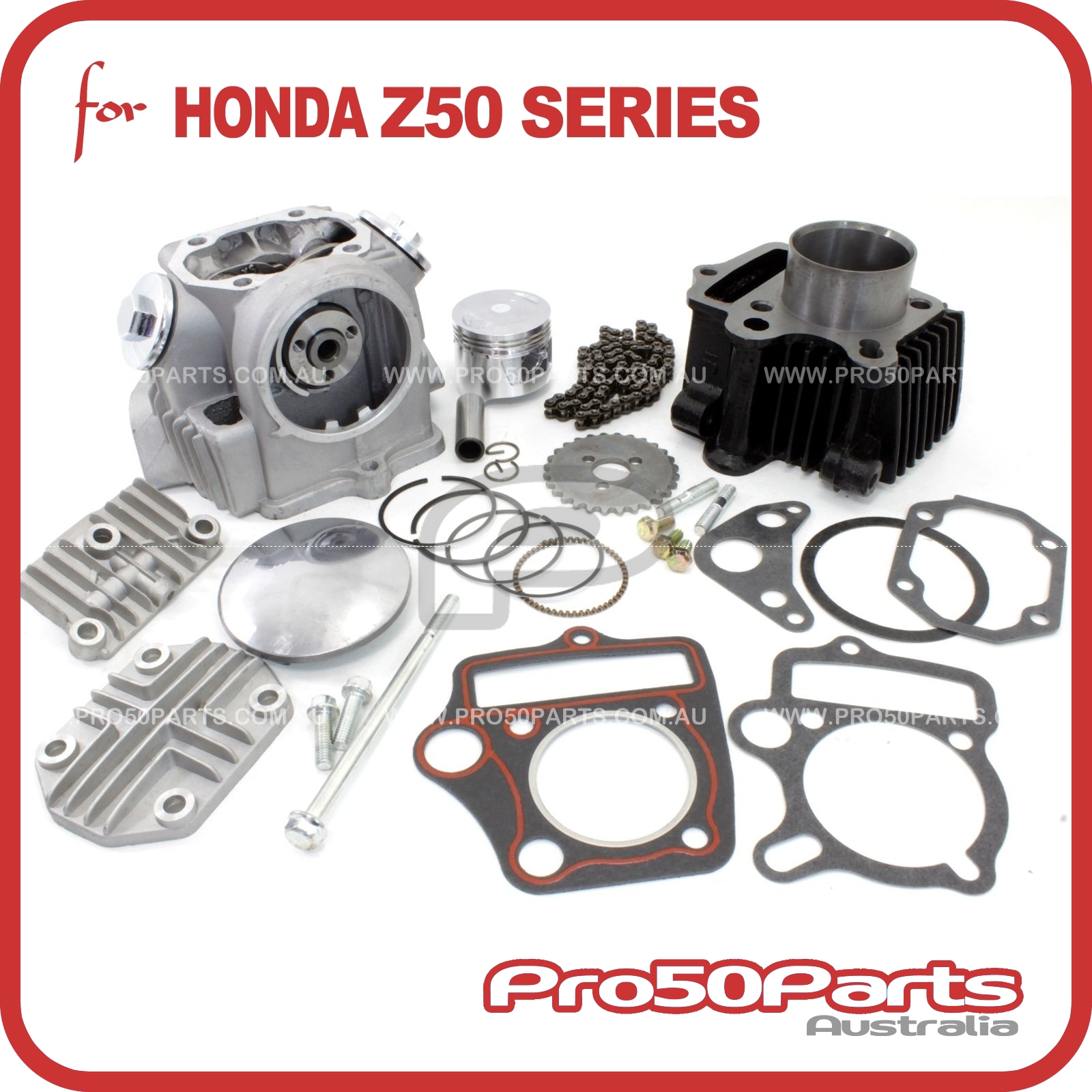 Honda Aftermarket Z50 Top End Cylinder Rebuild Kit