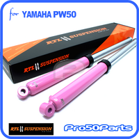 (PW50) - Front Fork Suspension Assy, Pink (1981-2016)