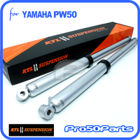 (PW50) - Front Fork Suspension Assy, Silver (1981-2016)